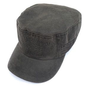 Harleydavidson Flat Top Cap With Skull 